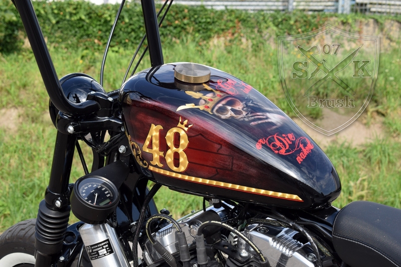 Airbrush-Custompaint-Harley-Davidson-GET-INKED8