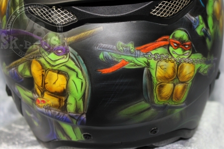 Airbrush-Schuberth-Helmet-ninja-turtles4