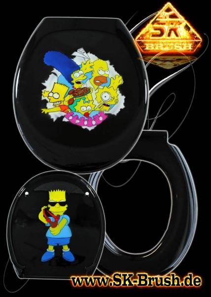 Airbrush-WC-Sitz-Bart-Simpsons-komplett