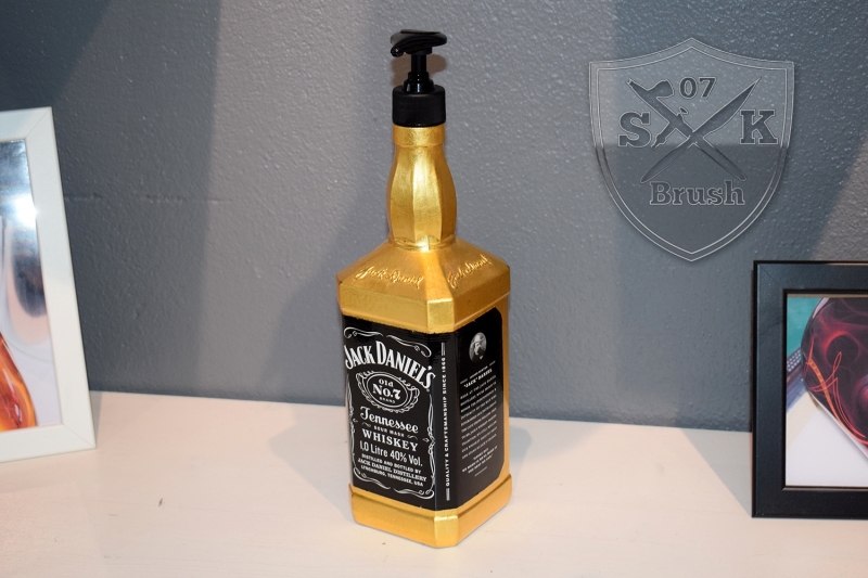Jack-Daniels-Flasche-24-Karat-Gold