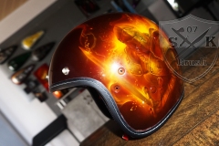 Harley-Davidson-Airbrush-Dragon-Fire-Komplett-Helm2